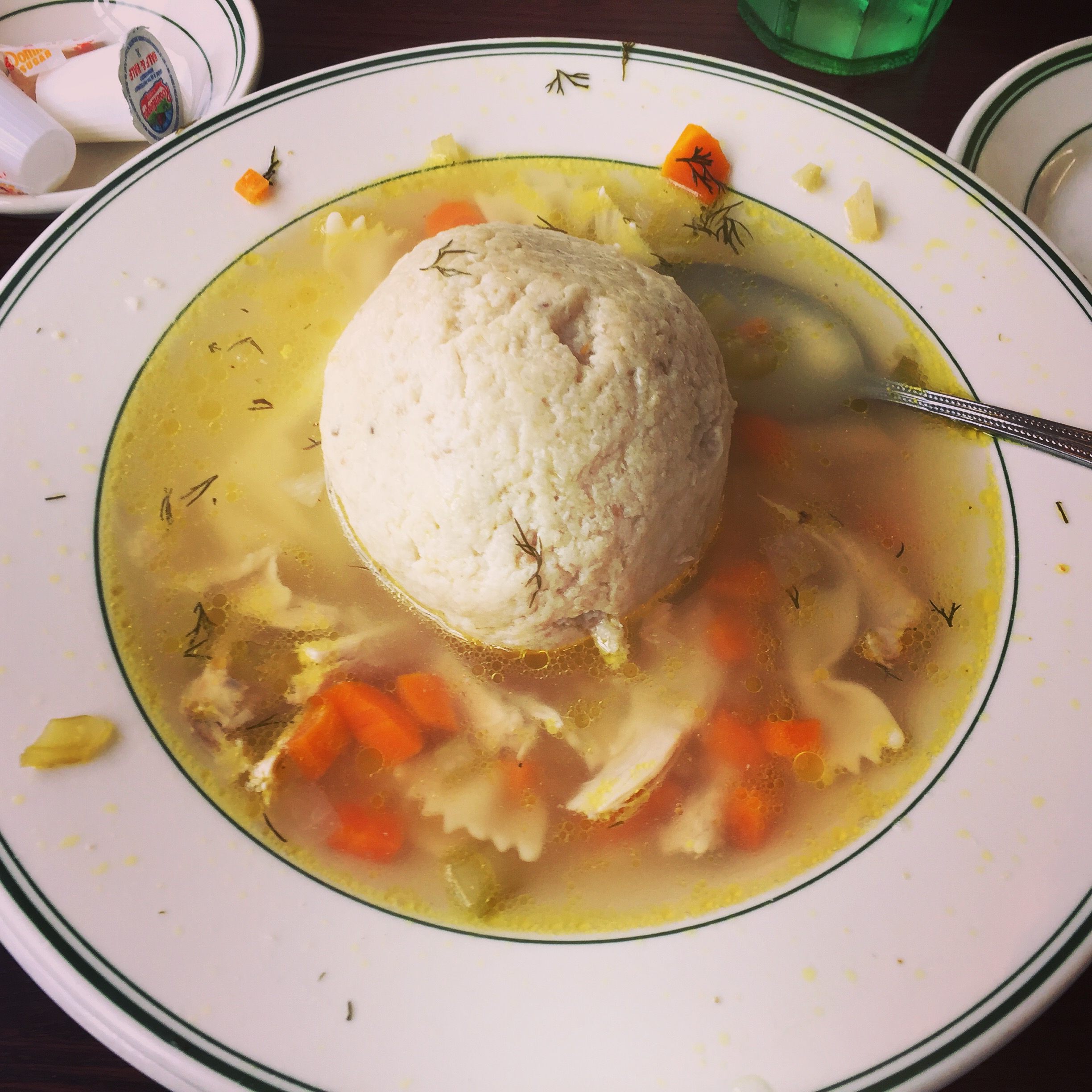 A Taste: Matzoh Ball Soup at Ben's Deli - New York Food Journal